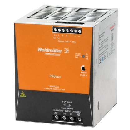 1469550000 - 480W 24V Power Supply Unit with Metal Housing