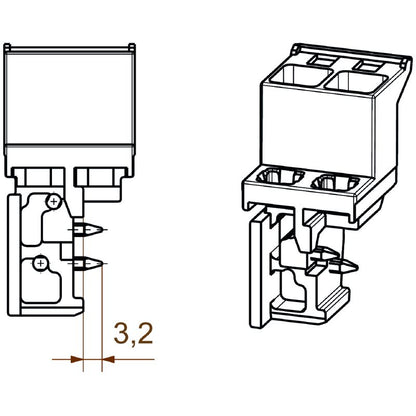 1069720000 - 5mm Pitch PCB Connector with 3.2mm Solder Pin Length  (Pack of 260)