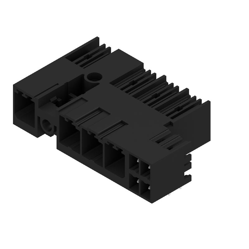 2626800000 - 7.62mm 4-Pole PCB Connector with THT Soldering, Black  (Pack of 36)