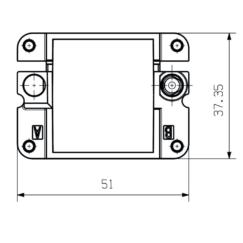 2736970000 - 56.32g Diecast Zinc Connector with Long Guiding Pin