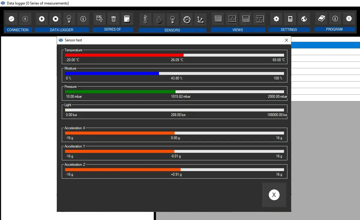 PCE-VDL 16I - Compact 3-Axis Accelerometer for Multi-Environment Monitoring