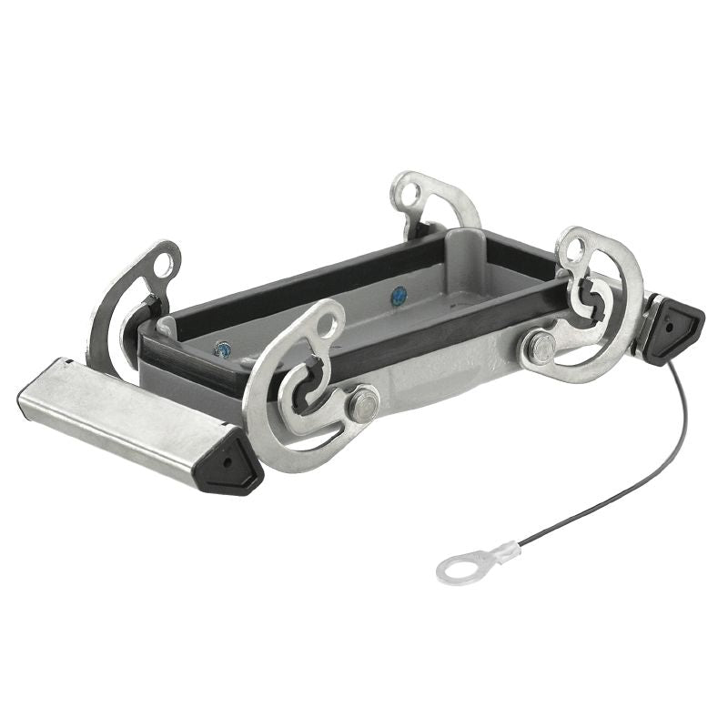 1665270000 - IP65 HDC 6 Enclosure with Secure Side-Lock Clamp