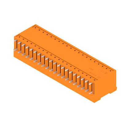 1614530000 - 5.00mm PCB Male Header Connector, 40 Poles, Tinned Orange  (Pack of 10)