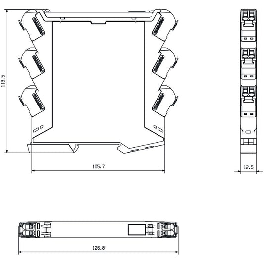 2489730000 - Dual-Channel DC Isolating Amplifier for Current Signals