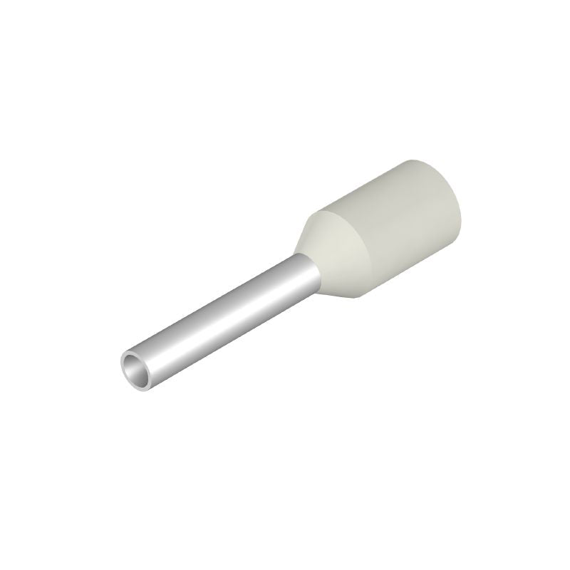 9005820000 - Standard 10mm White Wire-End Ferrule on Reel  (Pack of 5000)