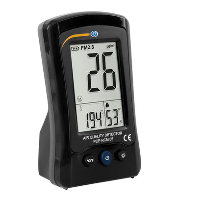 PCE-RCM 05 - PM2.5 Air Quality Monitor with Temperature & Humidity Display