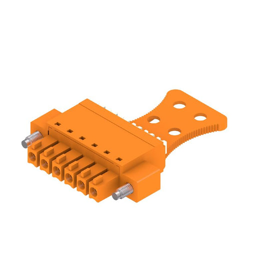 1235980000 - 3.81mm 6-Pole PCB Connector with Push In Design  (Pack of 50)