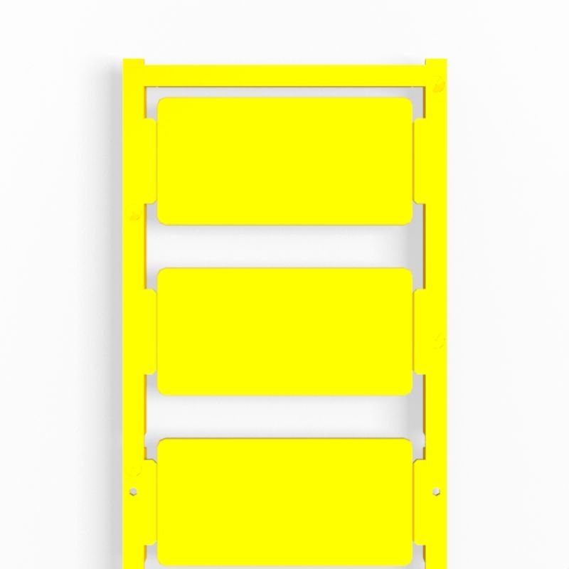 1078320000 - Yellow 30x60mm Polyamide Device Marker with Adhesive  (Pack of 30)