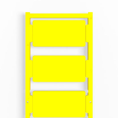 1078320000 - Yellow 30x60mm Polyamide Device Marker with Adhesive  (Pack of 30)