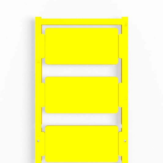 1078320000 - Yellow 30x60mm Polyamide Device Marker with Adhesive  (Pack of 30)