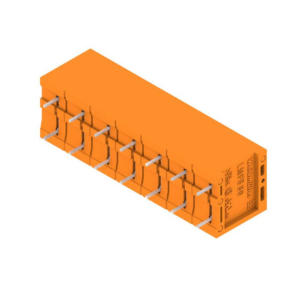 2667470000 - 7.50mm Orange PCB Terminal with 7 Poles and 90° Angle  (Pack of 25)