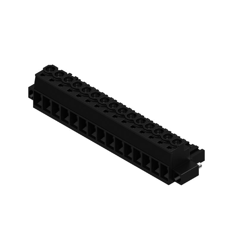 1955900000 - 5mm PCB Female Connector, 15 Poles, 180° Angle  (Pack of 18)