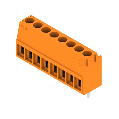 1845070000 - 3.50mm PCB Terminal, 8 Poles, 90° Angle, 3.2mm Pins  (Pack of 60)