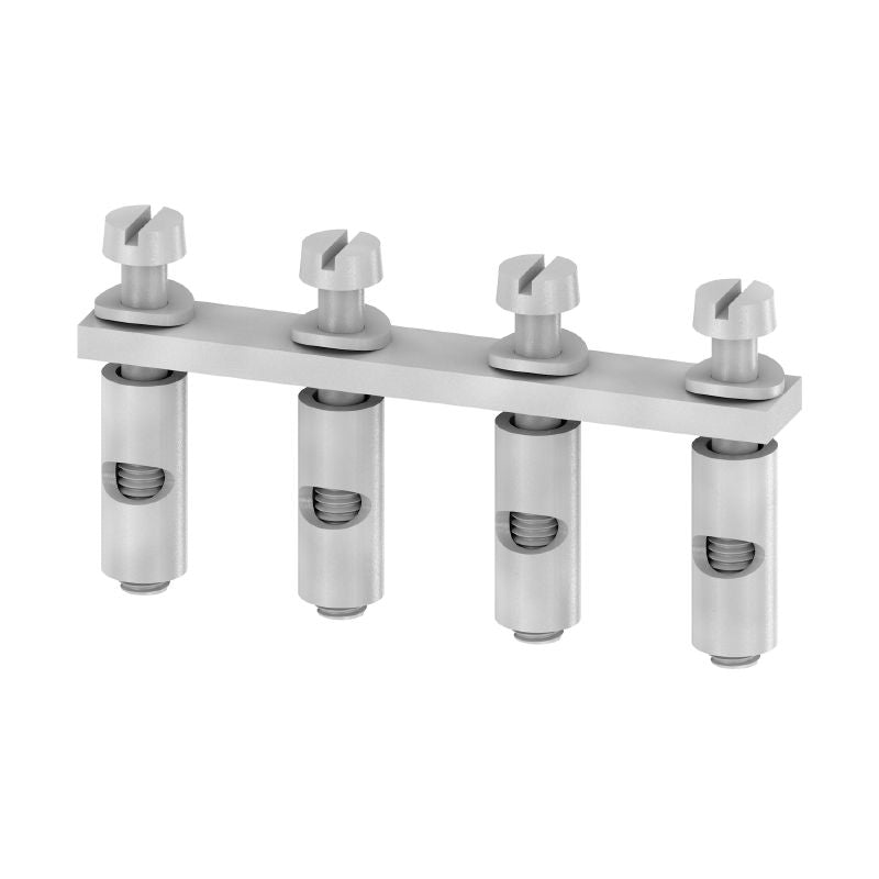 0457700000 - 76A Cross-Connector Terminal, 4 Poles, 6mm Pitch  (Pack of 50)