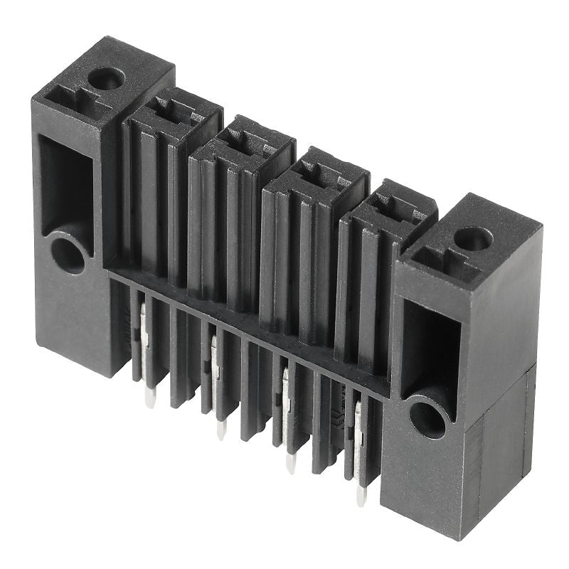 1928860000 - 7.62mm Pitch Female Header Connector with Clip-On Flange  (Pack of 100)