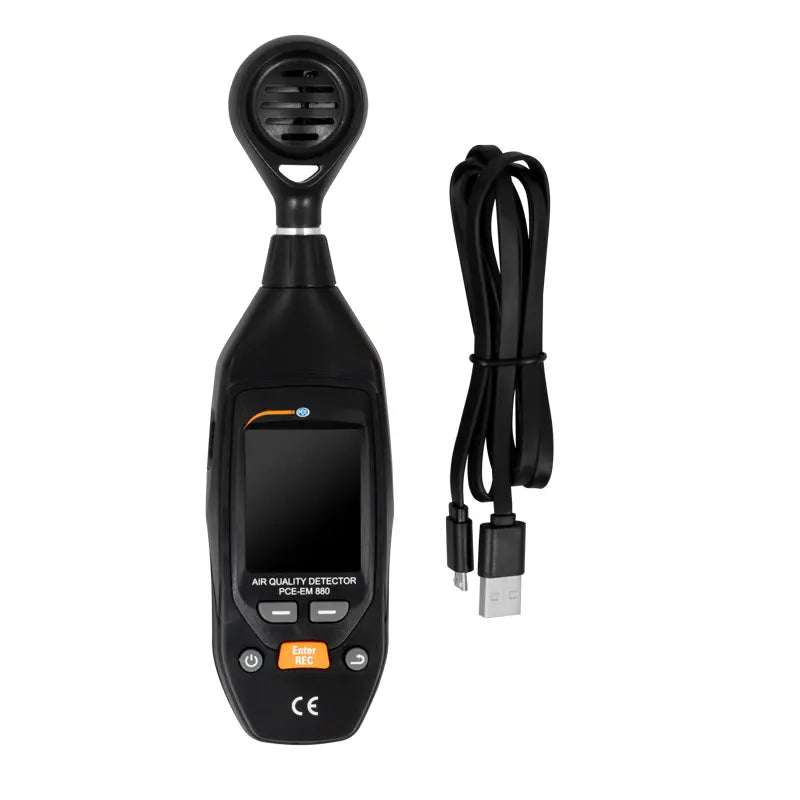 PCE-EM 880 - Multifunctional Thermometer for HCHO, TVOC & Humidity Tracking
