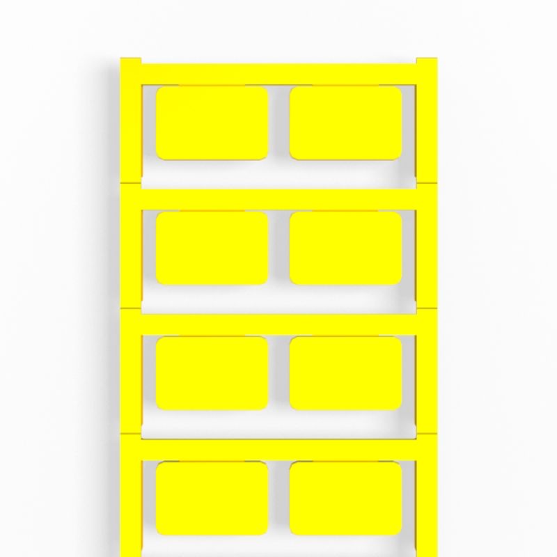 1915340000 - Self-Adhesive 18x27mm Yellow Device Marker, RoHS Compliant  (Pack of 80)