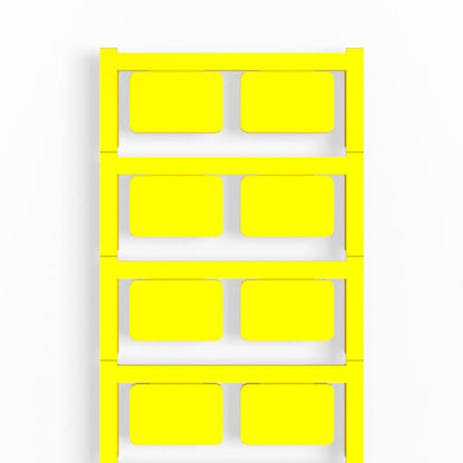 1915340000 - Self-Adhesive 18x27mm Yellow Device Marker, RoHS Compliant  (Pack of 80)