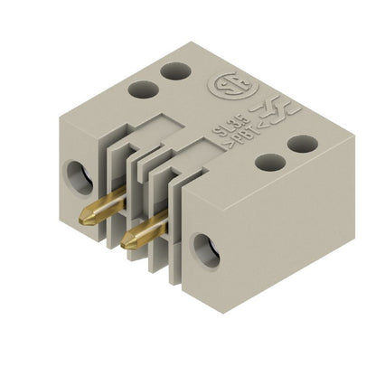 1486680000 - 3.50mm Male Flanged PCB Connector, 2-Pole, 180° Angle  (Pack of 100)