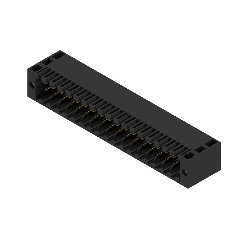 1756310000 - 36-Pole 3.5mm PCB Header Connector - Black with Gold Contacts  (Pack of 24)