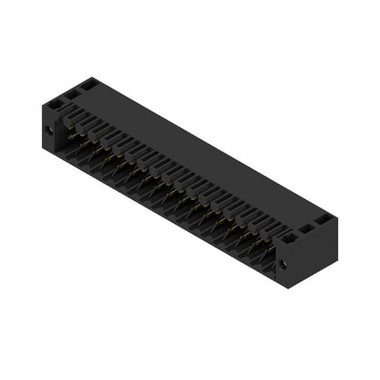 1756310000 - 36-Pole 3.5mm PCB Header Connector - Black with Gold Contacts  (Pack of 24)