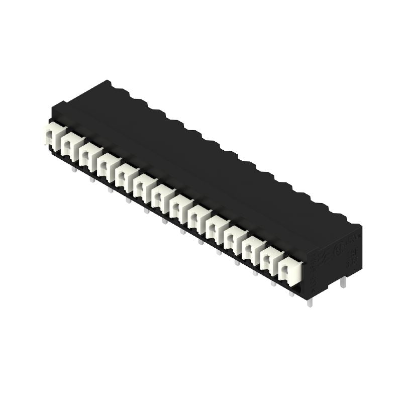 1871210000 - 3.81mm 14-Pole Black PCB Terminal with 3.5mm Solder Pin  (Pack of 10)