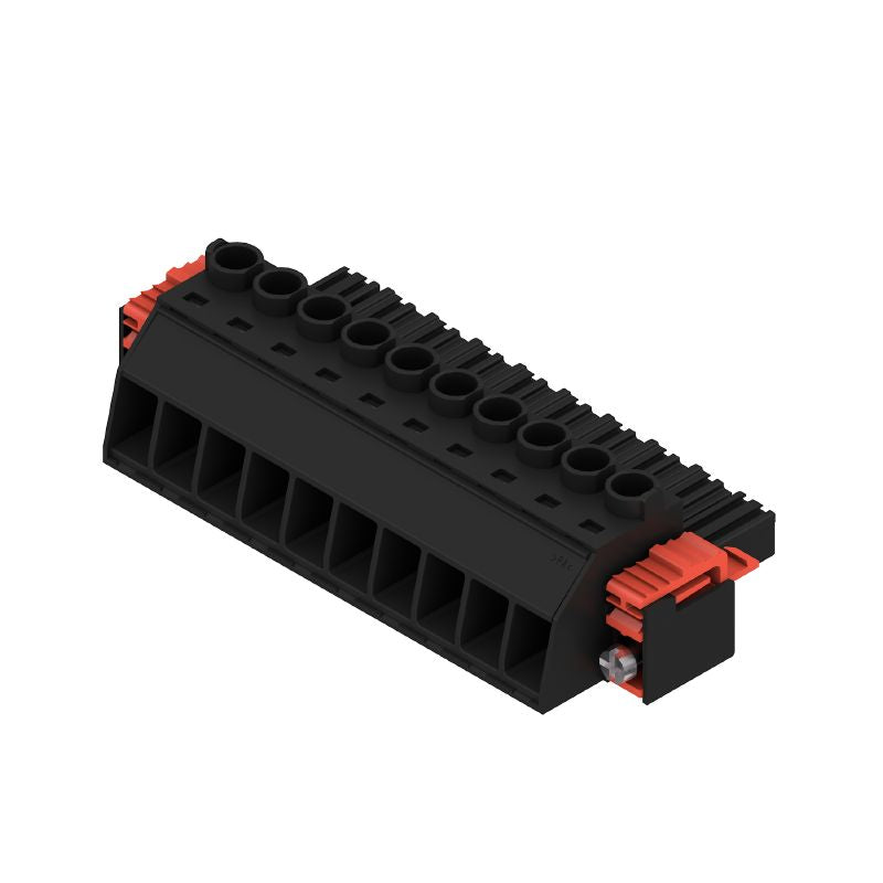 1930240000 - 7.62mm Female PCB Connector, 10 Poles, 180° Angle  (Pack of 50)