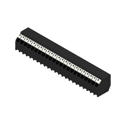 1885390000 - 3.50mm PCB Terminal, 23 Poles, 135° Angle, Black  (Pack of 6)