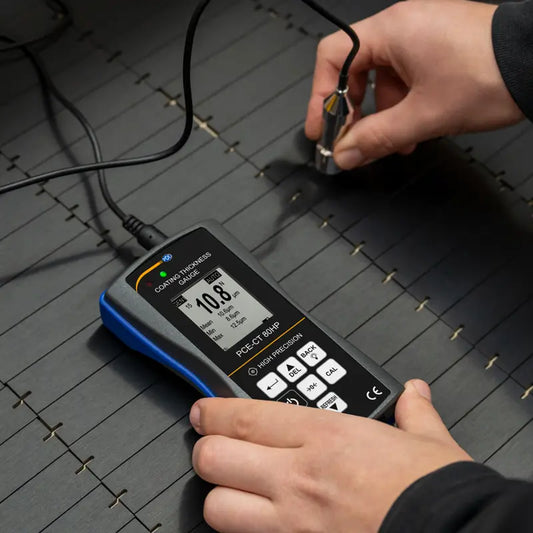 PCE-CT 80HP-FN2 - Precision Coating Thickness Gauge with V-Groove Sensor
