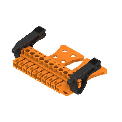 2442240000 - 10-Pole 3.81mm Female PCB Connector with 180° Clamping  (Pack of 50)
