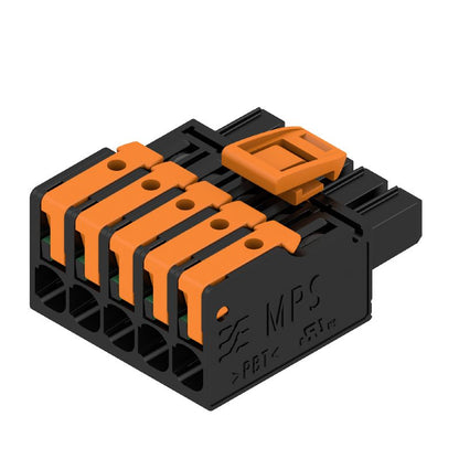 2741700000 - 5-Pole ROHS Compliant PCB Connector, 5mm Pitch, SNAP IN Design  (Pack of 72)