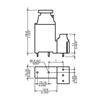1495060000 - RoHS Compliant Single Pole PCB Terminal with Fuse, 50pcs  (Pack of 50)