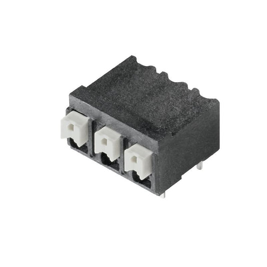 2568040000 - 5.08mm 3-Pole Black PCB Terminal Connector  (Pack of 38)