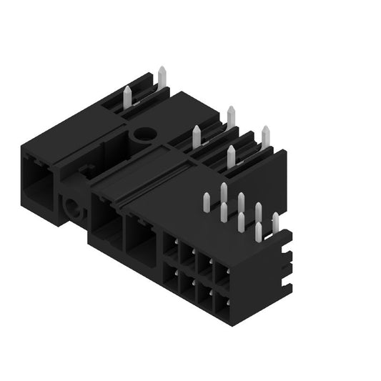 1156170000 - 7.62mm 3-Pole Black PCB Connector with THT Solder Pins  (Pack of 36)