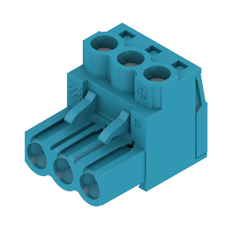 1427190000 - 5.08mm Female PCB Connector with 3 Poles and Clamping Yoke  (Pack of 120)