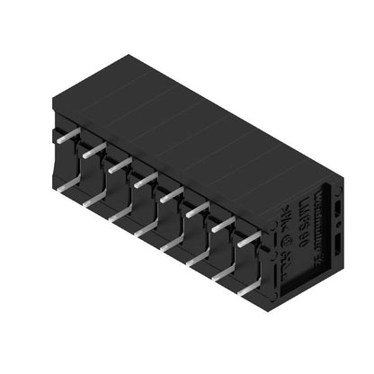 1425350000 - Black 5mm Terminal Block for 8 Poles at 90° Angle  (Pack of 35)
