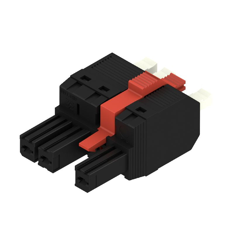 2623230000 - 7.62mm Female PCB Connector, 3-Pole, Push-In Design  (Pack of 60)