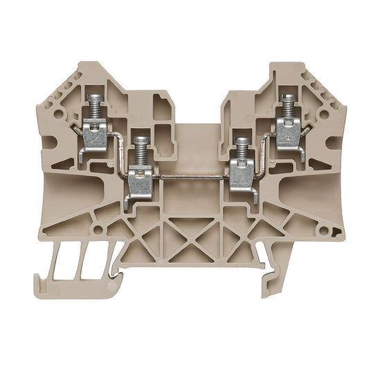 1905060000 - 4mm² Feed-Through Terminal Block, 32A, Dark Beige  (Pack of 50)