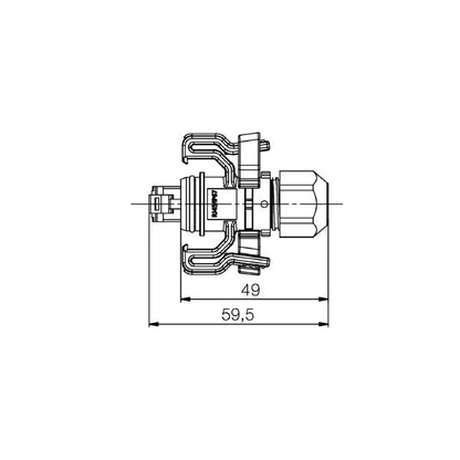 8808380000 - Cat.6A IP67 Connector Plug, RoHS Compliant