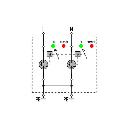 2726720000 - Compact Surge Voltage Arrester for Low Voltage, RoHS Compliant