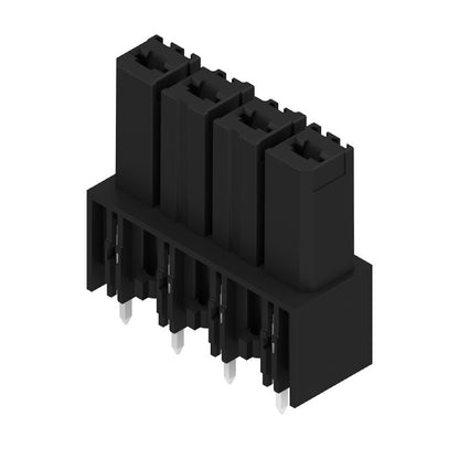 1928630000 - 7.62mm 4-Pole Female PCB Connector in Black Box  (Pack of 100)