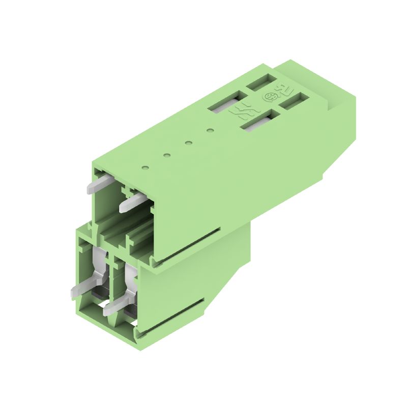 Ahla Pac Pin 2469440000 - 5.08mm 4-Pole Terminal with 90° Angle and 3.2mm Pins (Pac ...