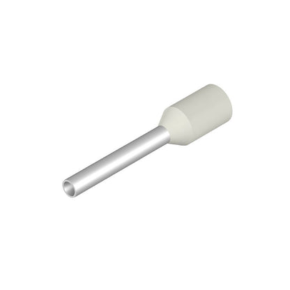 9025860000 - 16mm White Wire Ferrule for 0.75 mm² Conductors  (Pack of 500)