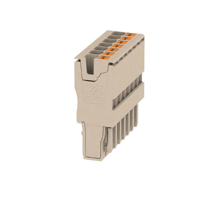 1513700000 - 7-Pole 800V Plug, 42.5mm Deep, Dark Beige  (Pack of 25)