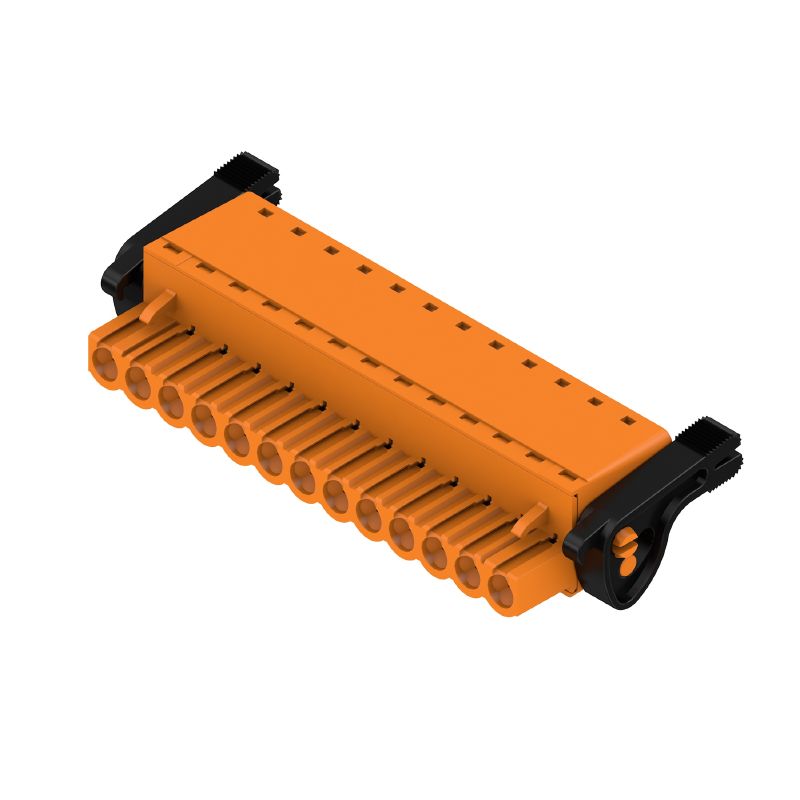 1016460000 - 5.00mm Female Connector, 180° Orientation, Push-in Clamping  (Pack of 24)