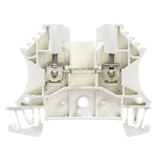 1036800000 - White Screw Terminal Block for 2.5 mm² Wires  (Pack of 100)