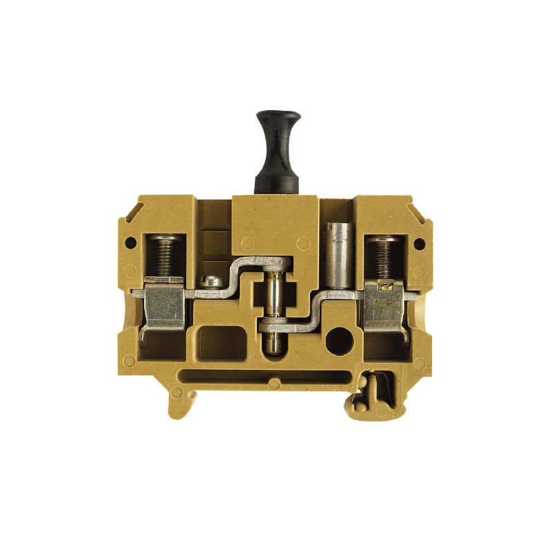 1404520000 - Yellow 10mm² Test-Disconnect Terminal, 27A, Screw Connection  (Pack of 50)