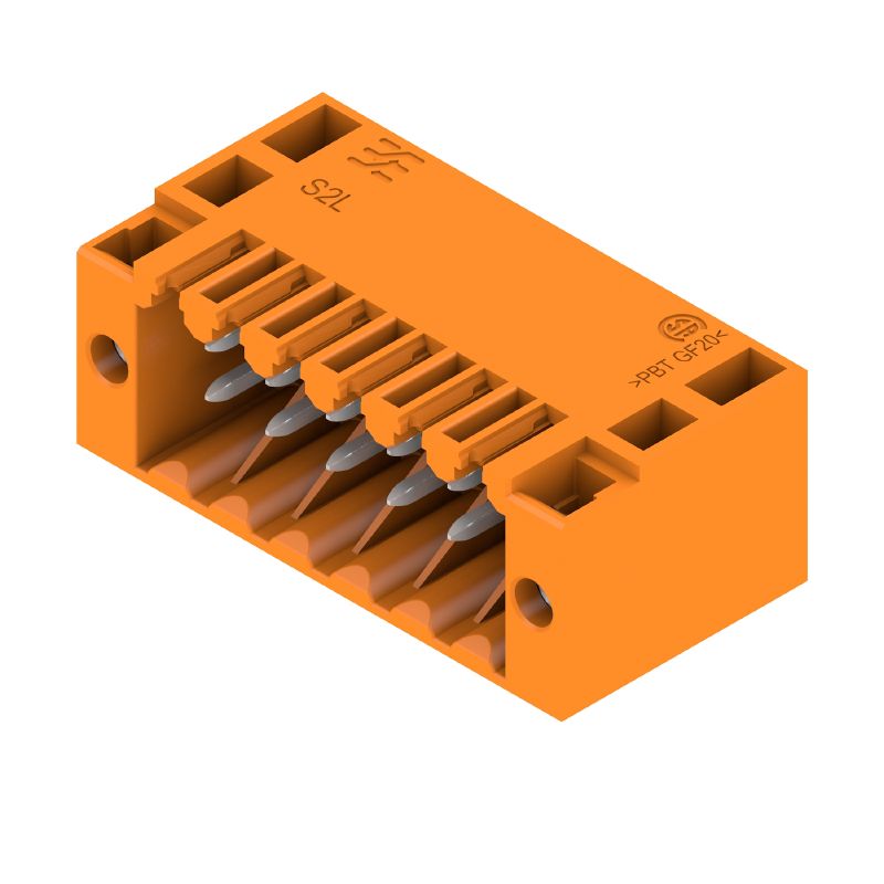 1728500000 - 3.5mm Tinned Orange PCB Header Connector, 12-Pole  (Pack of 66)