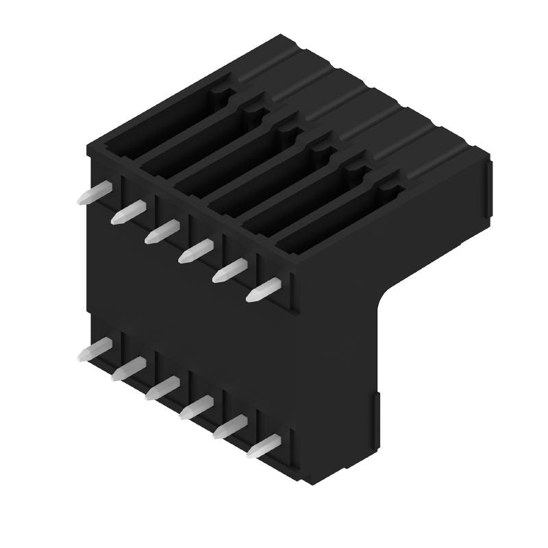 1035520000 - 12-Pole 3.81mm Black PCB Connector for THT/THR Soldering  (Pack of 50)