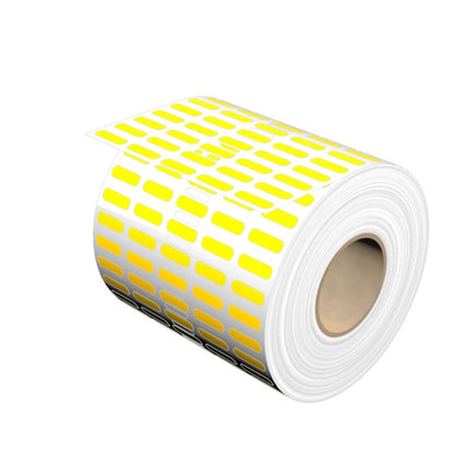 1516990000 - Yellow 5.1 x 16.5mm Self-Adhesive Polyester Device Markers
